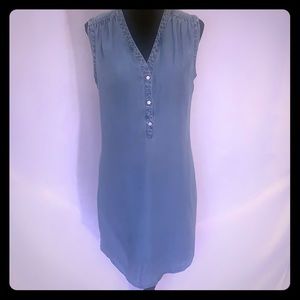 Express denim chambray style dress
